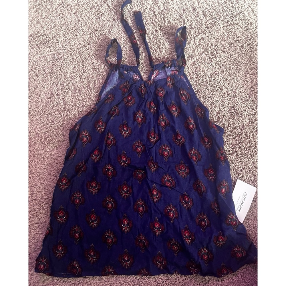 Tie back tank top